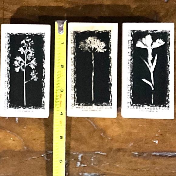 18 Rubber Mounted Wood Stamps -  3 Stampin Up Vintage sets - Picture 3 of 11